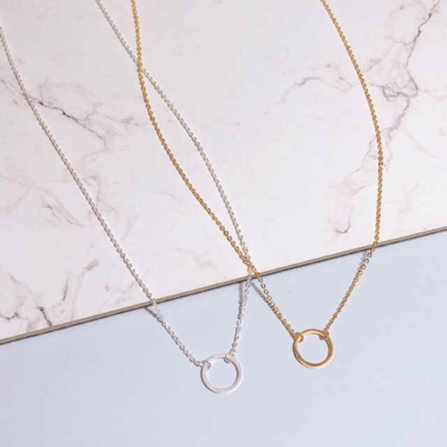 GROSIR BOGOR | Lui Necklace / Kalung Korea Aesthetic Kekinian Fashion Modis Hijab