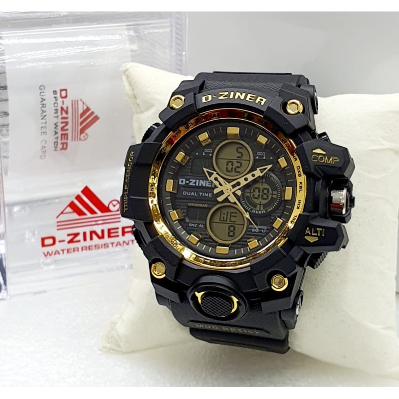 JAM TANGAN PRIA D-ZINER 8119 ORIGINAL 100%