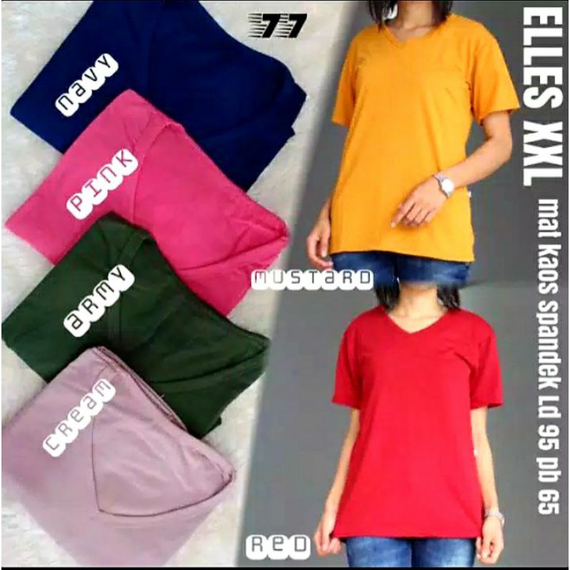 KAOS MANSET WANITA KAOS DALAMAN WANITA KAOS INER LENGAN PENDEK