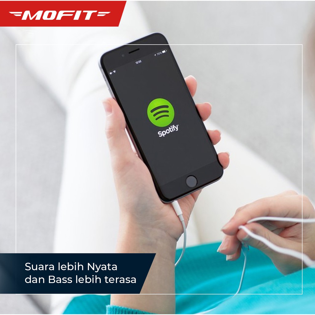 Handsfree / Earphone MOFIT M1P  Inner Ear Stereo – Original