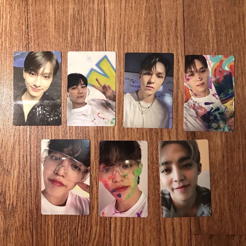 PHOTOCARD SEVENTEEN FACE THE SUN CARAT VERSION