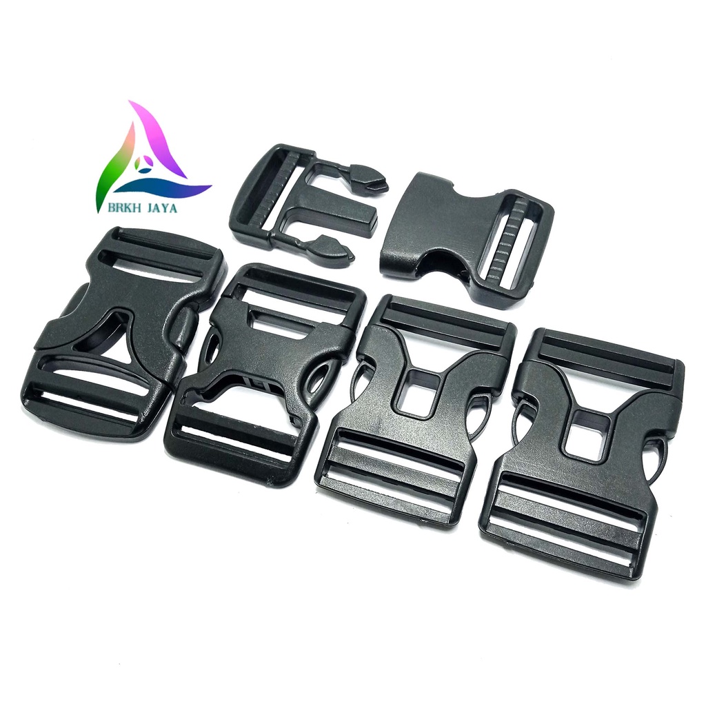 KUNCI SODOK TAS 3.8 CM / GESPER TAS PLASTIK BUCKLE ACETAL