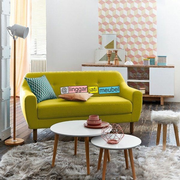 TERMURAH Sofa Tamu Set Meja Sofa Retro Jati Sofa Chester Murah
