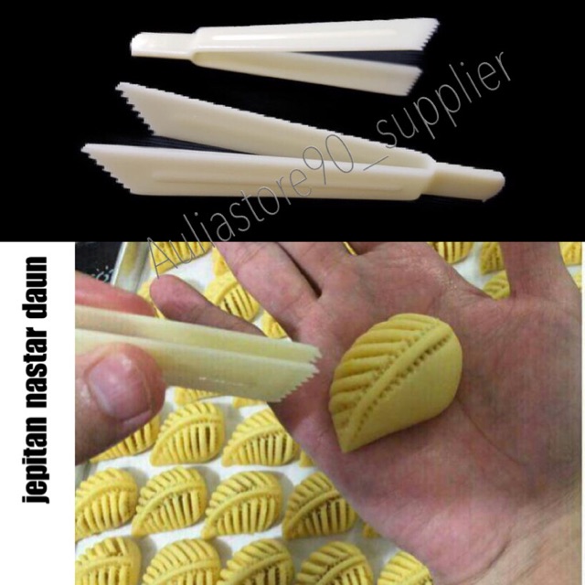 Jepitan Nastar Daun/Jepitan Nastar