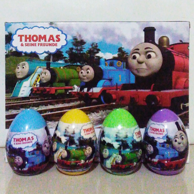 Mainan Surprise Egg Thomas n Friends Set Isi 4