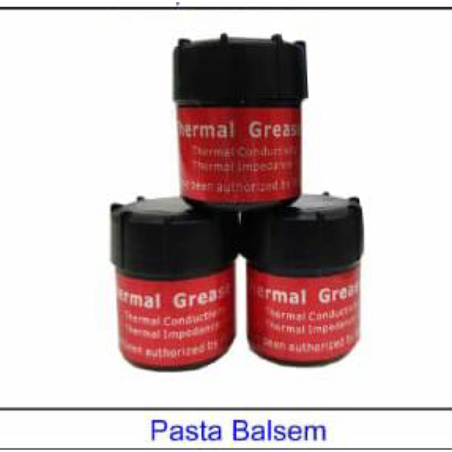 PASTA PROCESSOR SALEP BALSEM botol thermal grease proc