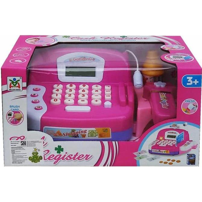 Cash register PINK LS820A18 Mainan  Kasir  Kasiran  air 