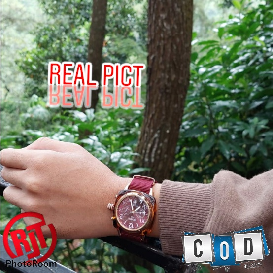 COD - JAM TANGAN PRIA &amp; WANITA MEWAH CASUAL ELEGANT KEKINIAN (TANGGAL AKTIF)