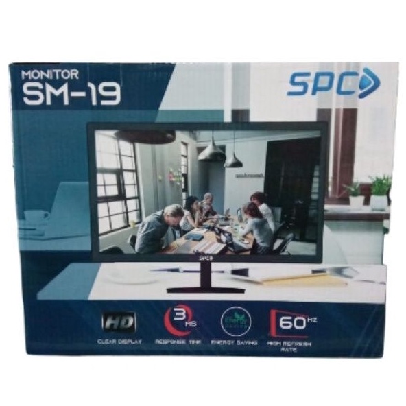 monitor LED AE vision 19&quot; GM 7557X dan SPC 19&quot;  SM- 19HD
