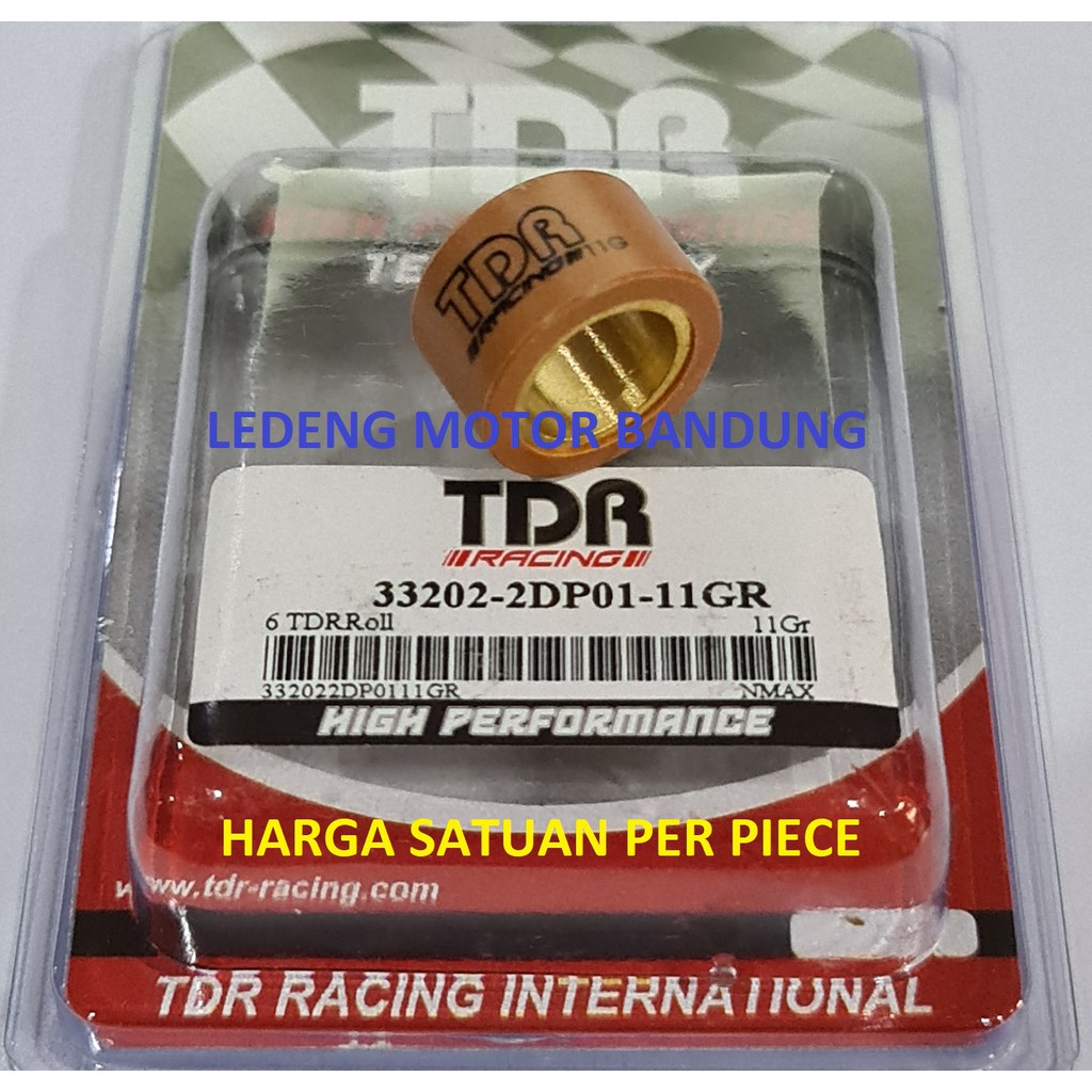 Roller TDR Xeon NMax Mio 125 jual eceran satuan 7gr 8gr 9gr 10gr 11gr 12gr 13gr 14gr 15gr 17gr 18gr