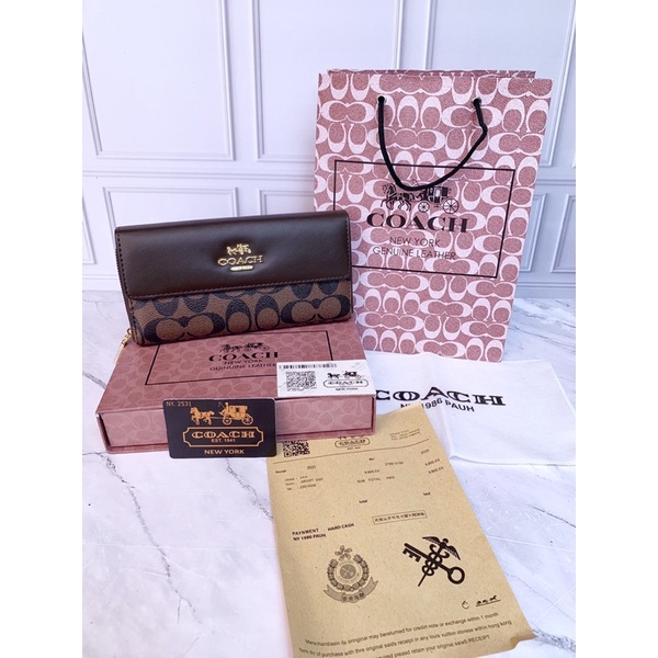 Dompet wanita panjang C-PREMIUM free box + paperbag