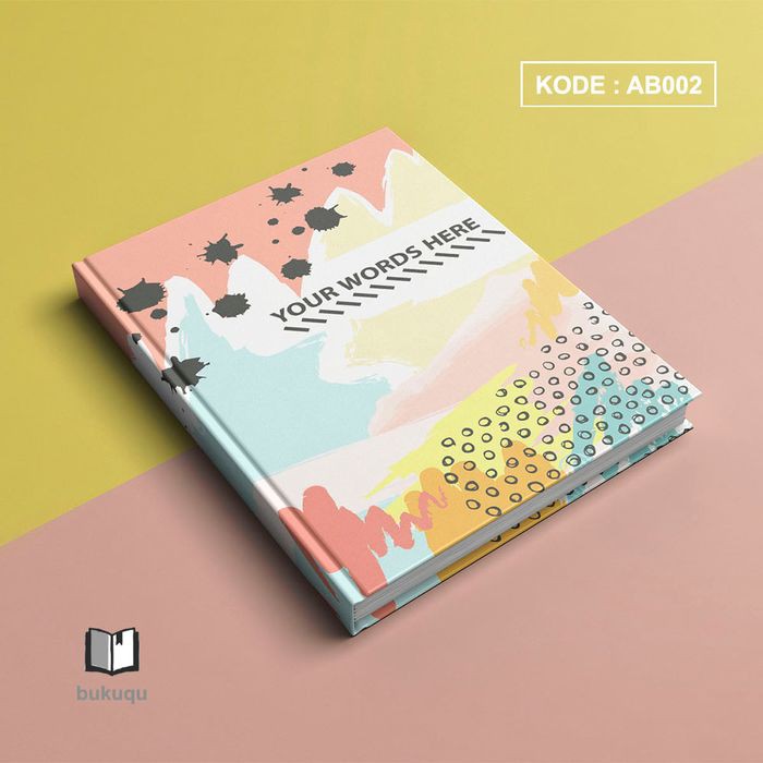 

Grosir Notebook #Abstrak Quote/ Custom Notebook/ Planner Dotted/ Grid/ Journa - Polos Keren