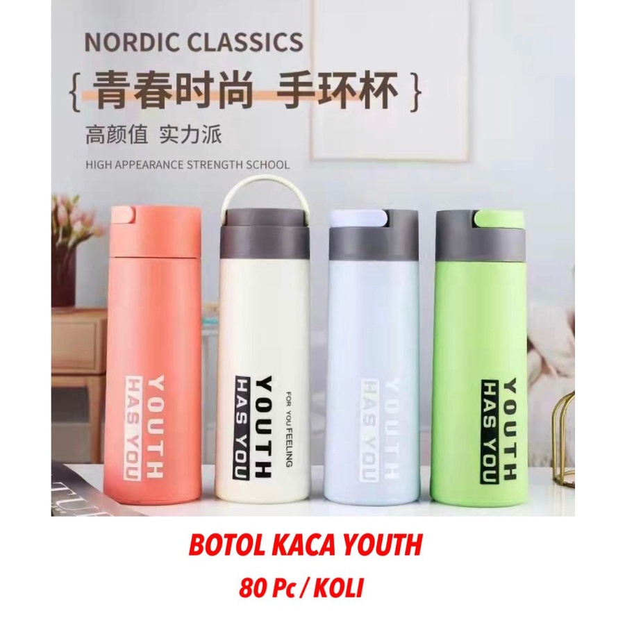 LT- [400GR] [ YOUTH ] BOTOL KACA YOUTH