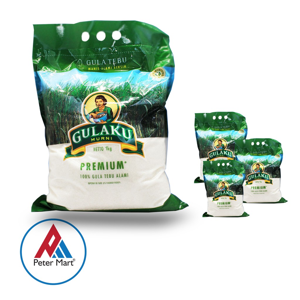

GULAKU GULA TEBU MURNI PREMIUM 1 KG