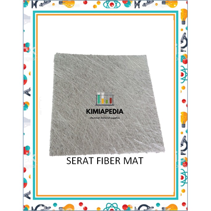 Jual Serat Fiber Mat / Fibermat / Fiberglass / Glass / Fiberglas ...