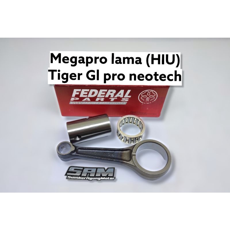 STANG PISTON SETANG SEHER TIGER MEGAPRO LAMA GL PRO NEOTECH ORI FEDERAL FP-06381-KCN-2300