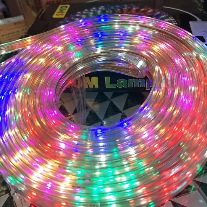 LAMPU SELANG LED STRIP WARNA-WARNI RGB 8M