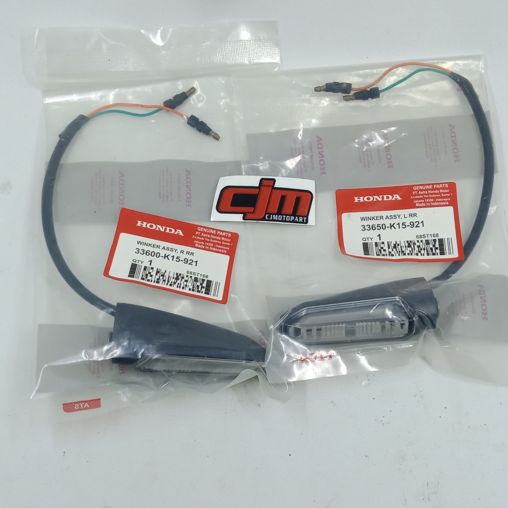 PAKET LAMPU SEIN CB150R LED KIRI KANAN K15 BERKUALITAS ORIGINAL