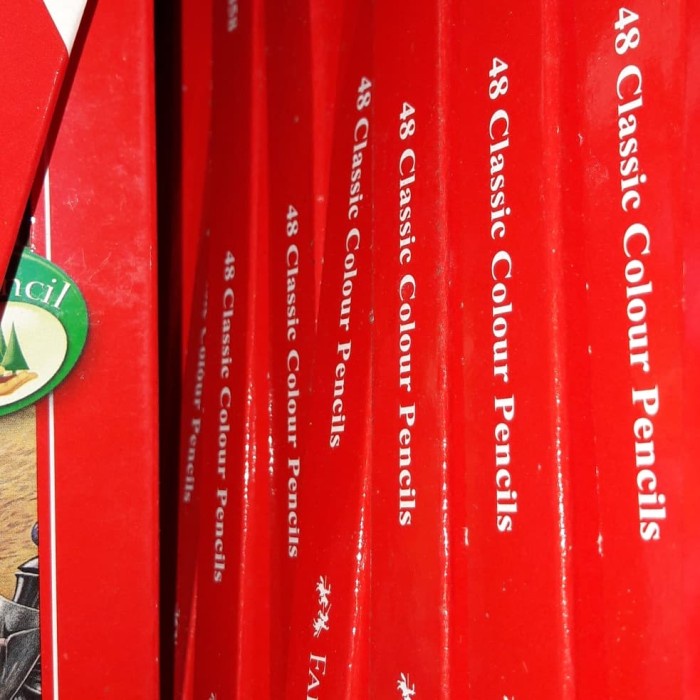 

WARNAPENSIL- PENSIL WARNA FABER CASTELL 48 CLASSIC - PINSIL WARNA FABER CASTELL 48 -PENSIL WARNA