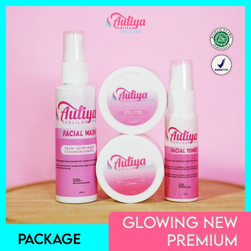 paket glowing plus auliya skincare