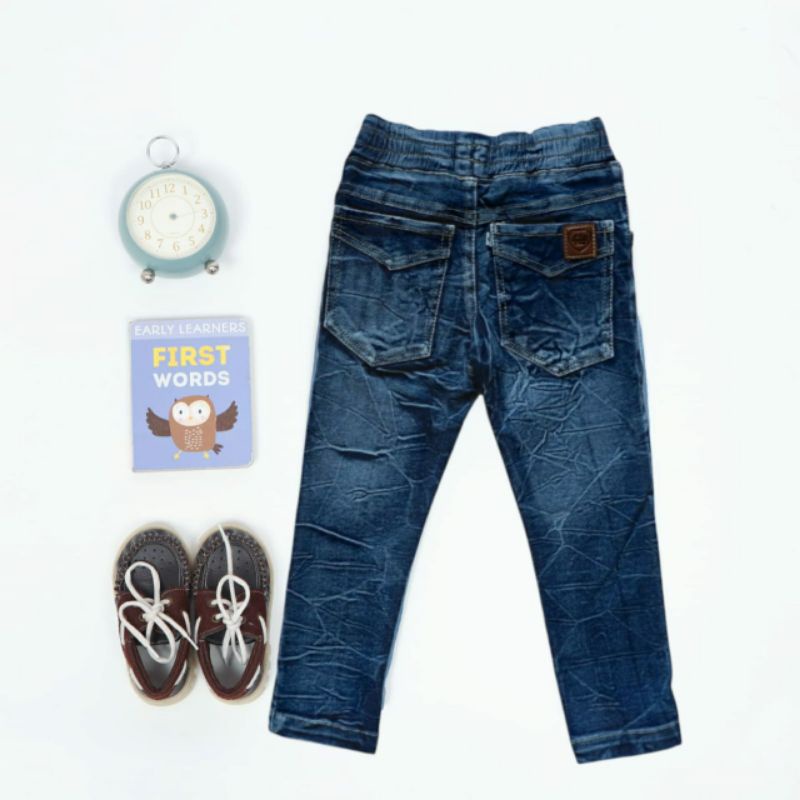 CELANA MARBLING CELANA PANJANG JEANS ANAK 1-6 th Celana Panjang Anak