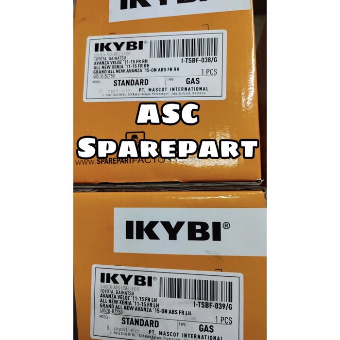 Shock Breaker Depan New Avanza - Original Ikybi #98