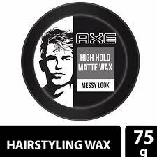 Axe Hairstyling High Hold Matte Wax 75g Minyak Rambut Pomade (rijek kemasan)