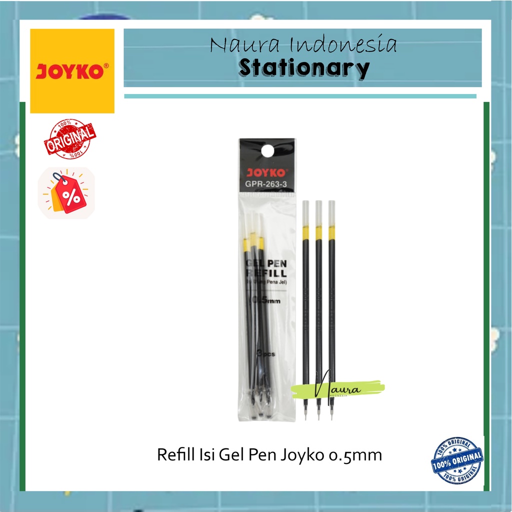 

Refill Isi Gel Pen Joyko 0.5mm