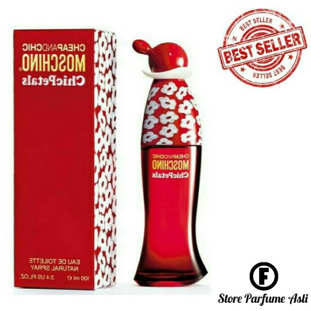 Parfum Original Moschino Chic Petals Parfum Wanita Edt 100ml