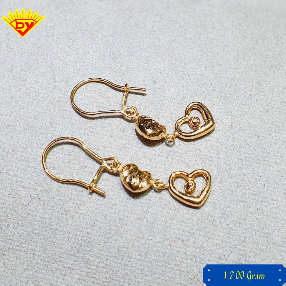 Anting Emas Kadar Emas 700