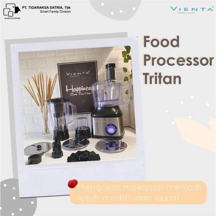 Vienta Flexie Tritan Food Processor