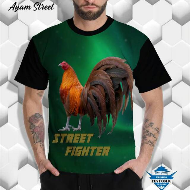Kaos Ayam Tarung - Ayam Street