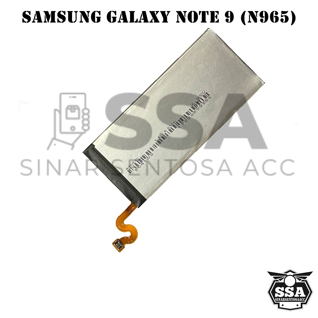 Baterai Original 100% Samsung Galaxy Note 9 N965 EB-BN965ABU Batre Batrai Battery Batrei Batere Batu HP ORI GARANSI Awet