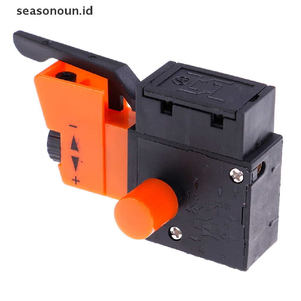 【seasonoun】 FA2-4/1BEK lock on power electric hand drill speed control trigger switch 250v  .