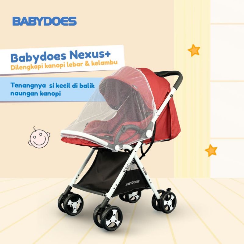 Stroller Bayi Babydoes Nexus KL 729 SN Nexuz+ Plus Kereta Dorong Bayi