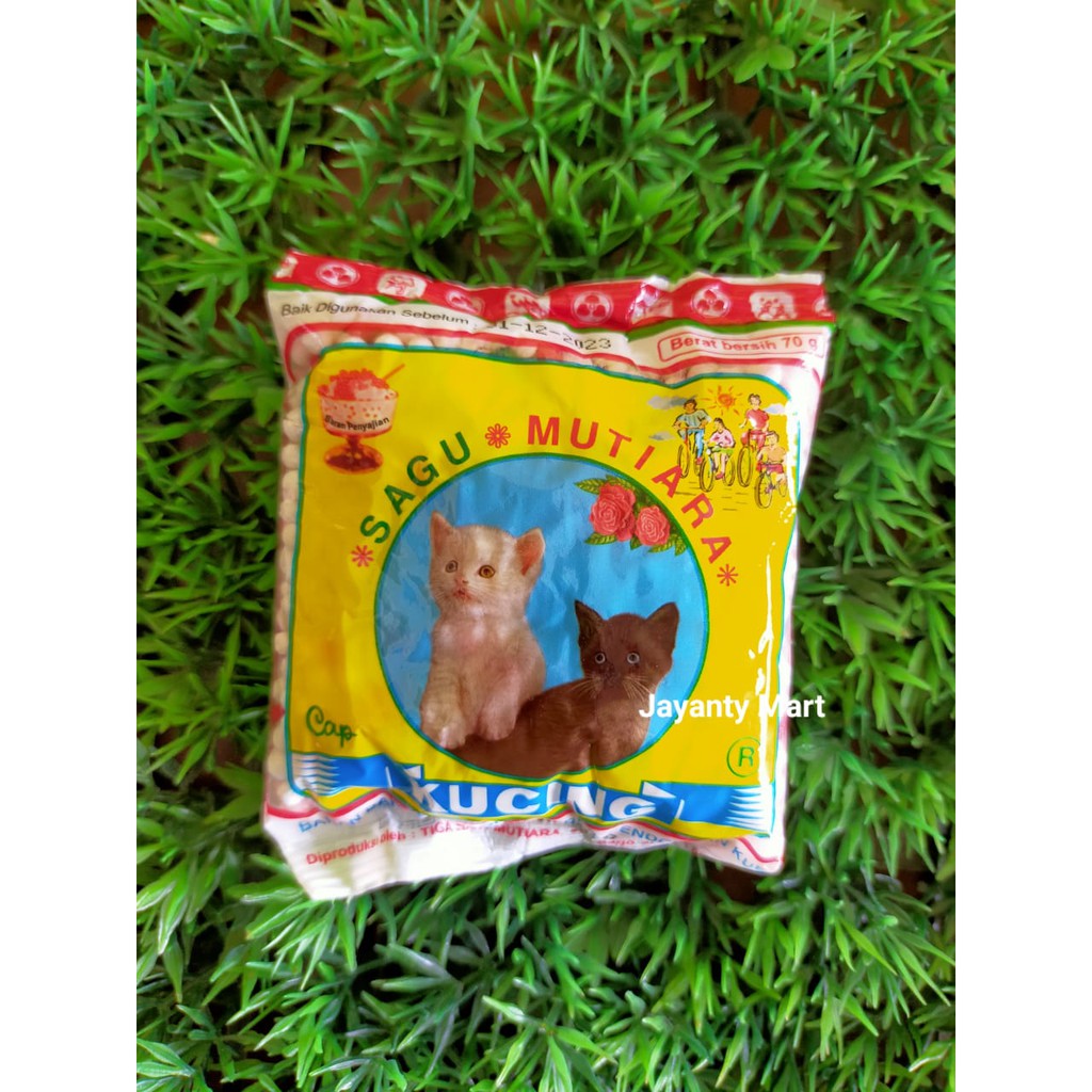 

Sagu Mutiara Cap Kucing 70 Gr