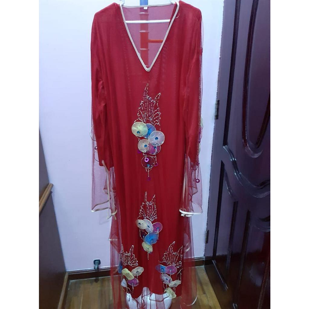 DRESS ETNIK RAYA KAFTAN