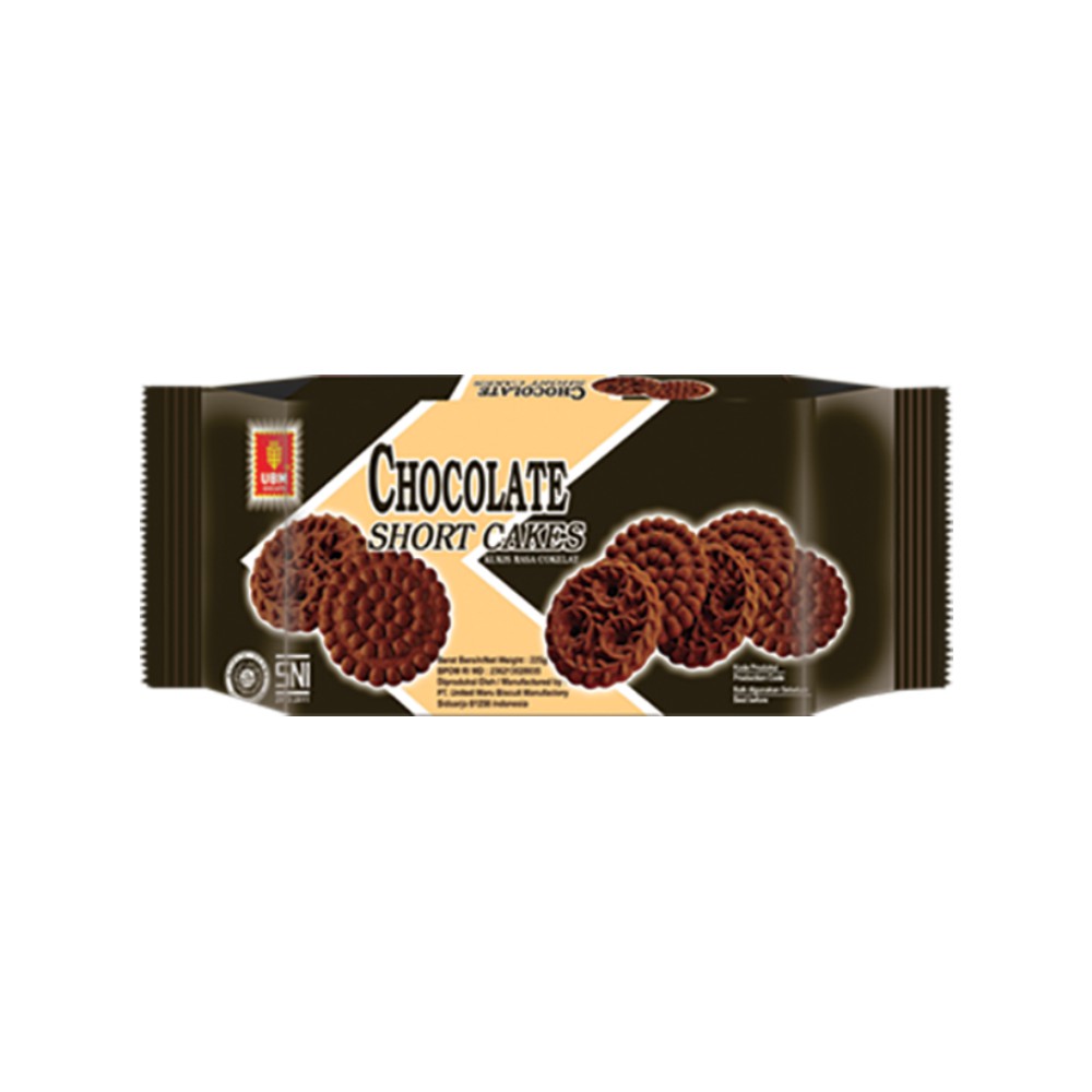 

UBM Biscuit Chocholate Short Cake 225 Gr (Kukis Rasa Coklat)