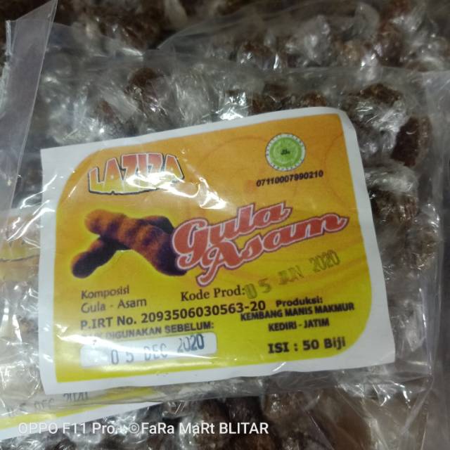 

PERMEN GULA ASAM JAWA KHAS BLITAR