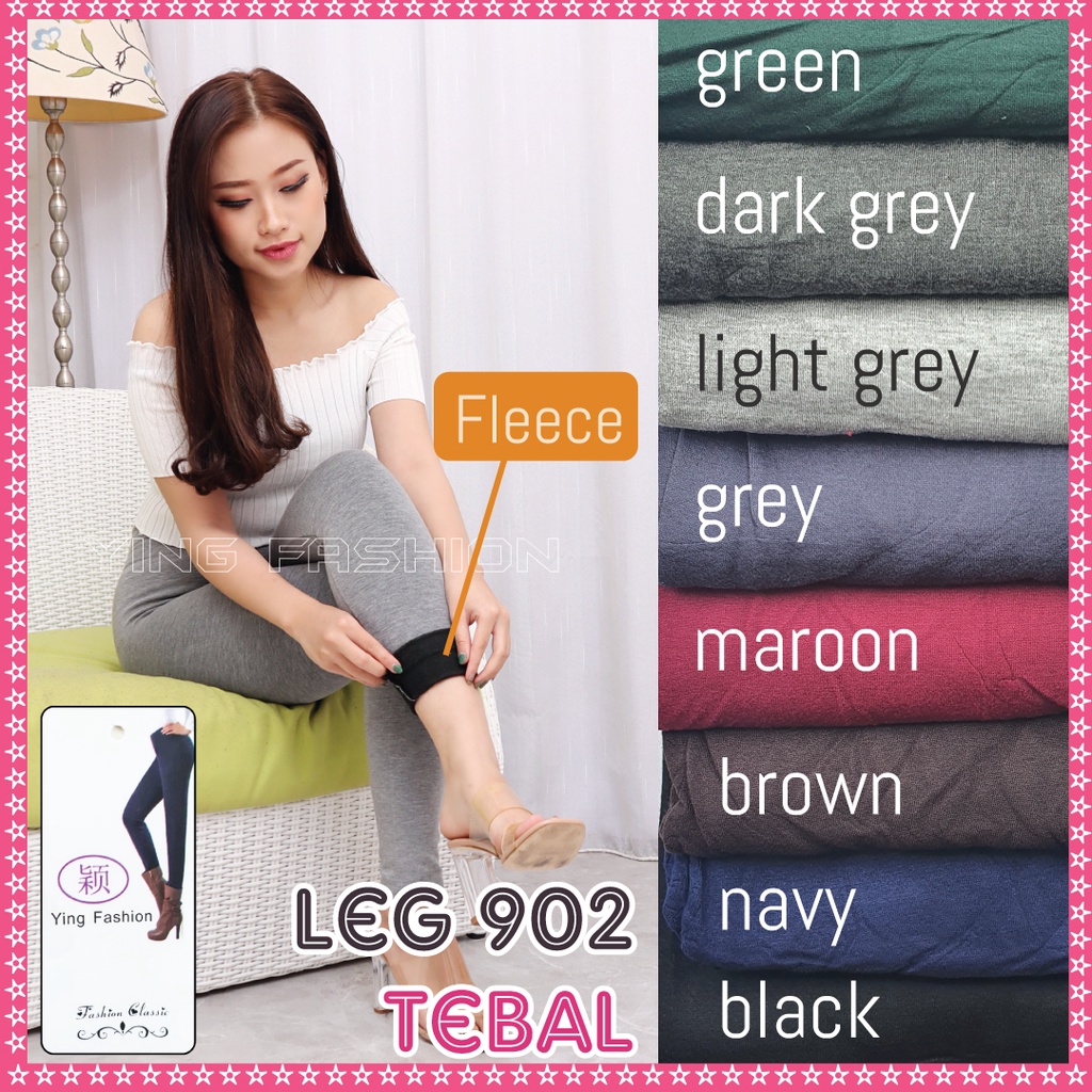 Legging Tebal Wanita / Legging Fleece / Legging Thermal 902 / Legging Panjang Wanita Jumbo