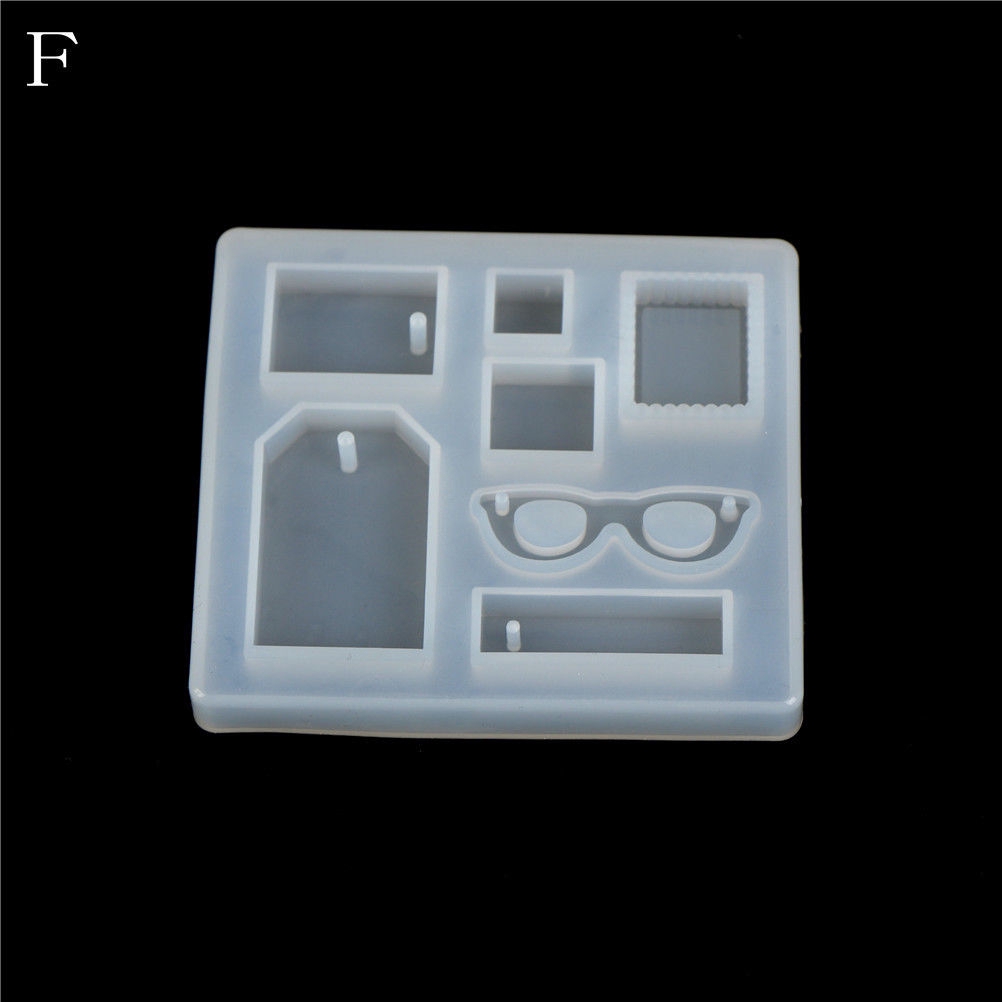 New DIY Silicone Mould Craft Molds For Resin Necklace Jewelry Pendant Making