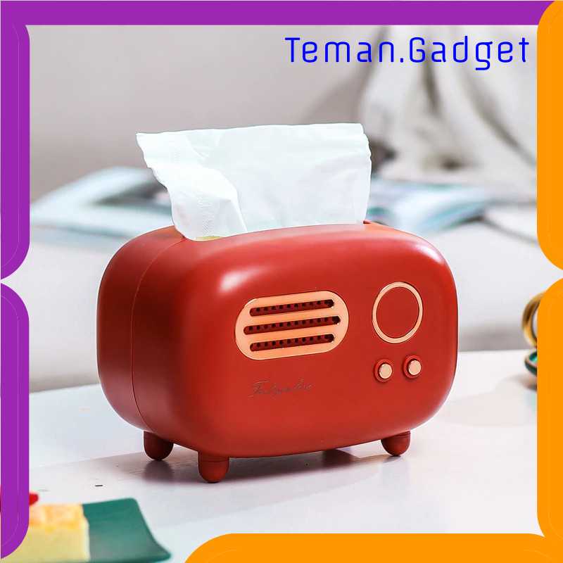 TG-IA TopSung Kotak Tisu Model Retro Radio Tissue Box - ZJ104