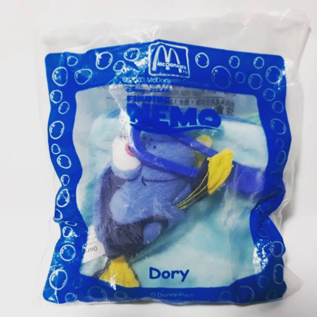 Boneka Dompet Wallet Finding Nemo Dory Happy Meal Mcd Mcdonalds Unik Mainan Fish