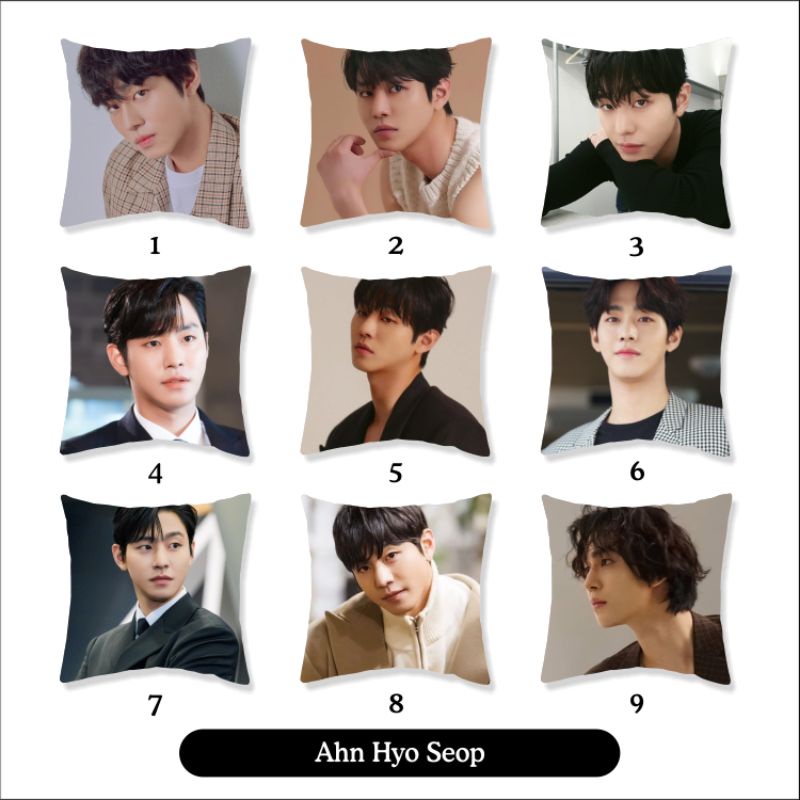 Bantal AKTOR KOREA , Ahn hyo seop , Nam joo hyuk , kim young dae , Rowoon , Wi ha joon