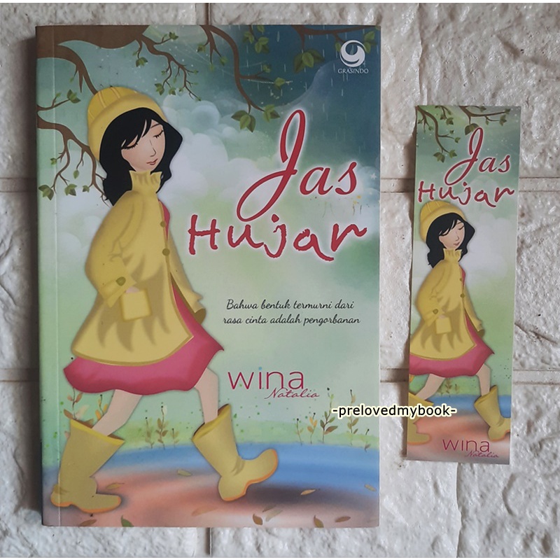 [KOLPRI] SALE ORIGINAL Buku Novel Buku Bekas, Buku Preloved, Novel Bekas, Novel Preloved-JAS HUJAN
