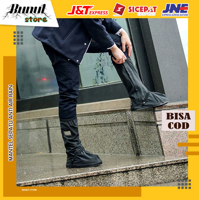 MANTEL SEPATU ANTI AIR RAIN COVER HUJAN SEPATU QIILU