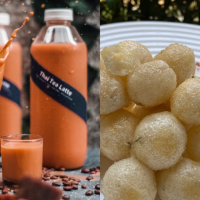 Paket Cimol + Thai Tea