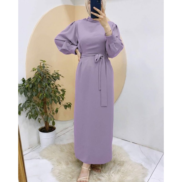 Dress Fashion Muslim Isyara /Busana Kekinian/Promo/