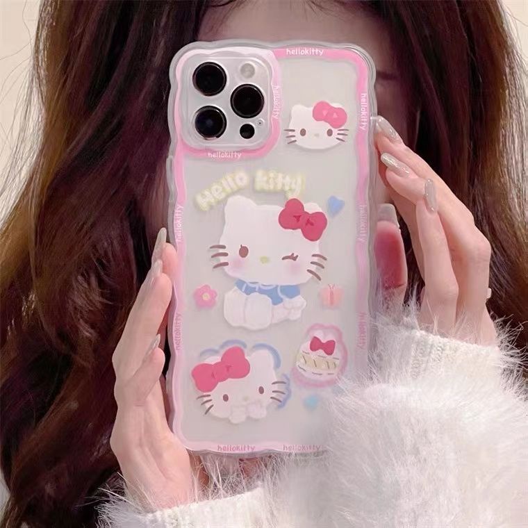 Soft Case Desain Kucing Untuk IPhone 13pro 12promaxSE2 2020 / 11 Pro MAX / 6S / 7 / 8plus / XR