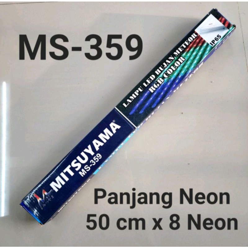 Lampu led meteor mitsuyama lampu gantung hiasan outdoor MS 359 / MS 360